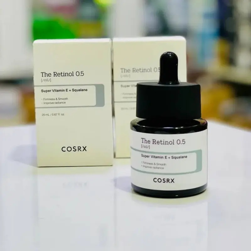 سرم رتینول خالص 0.5 ضد چروک و جوانساز کوزارکس | 20 میل